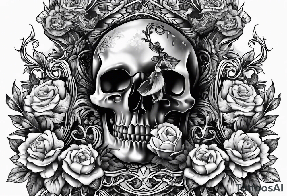 momento mori tattoo idea