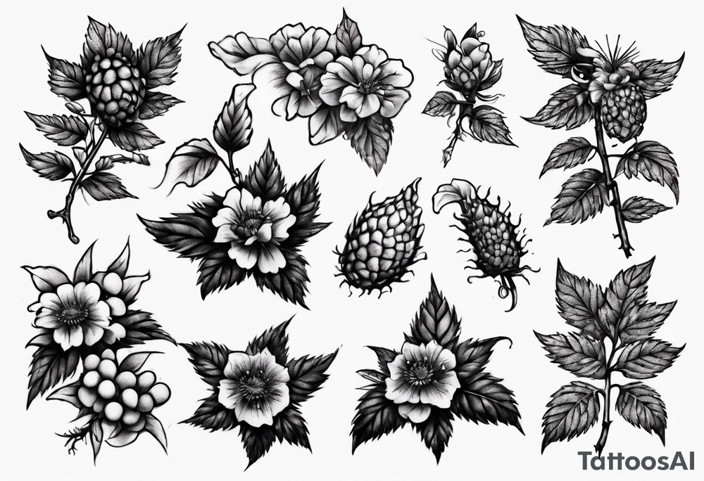 Bramble tattoo idea