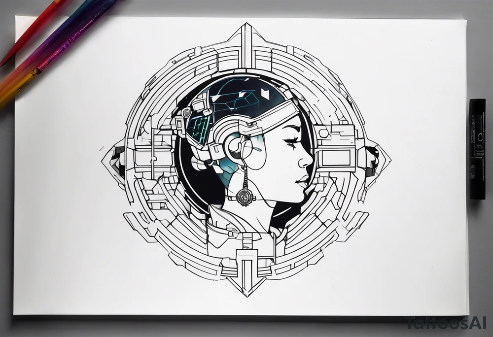 neuromancer tattoo idea