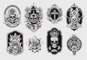medalha de sao bento tattoo idea