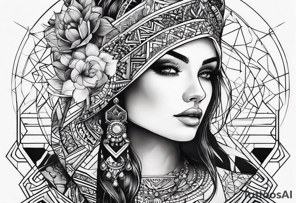 Звёздное неба фэнэзи tattoo idea