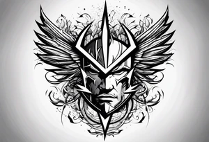 Lightning bolt tattoo idea