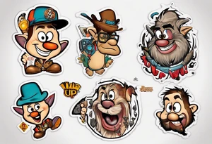 russell up! movie tattoo idea