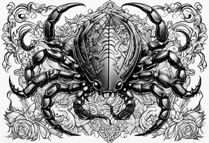 scorpio tattoo idea