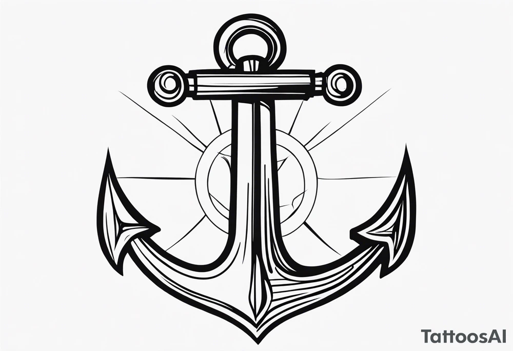 anchor tattoo idea