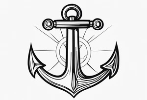 anchor tattoo idea
