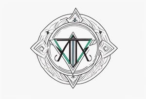 sigil virgo tattoo tattoo idea
