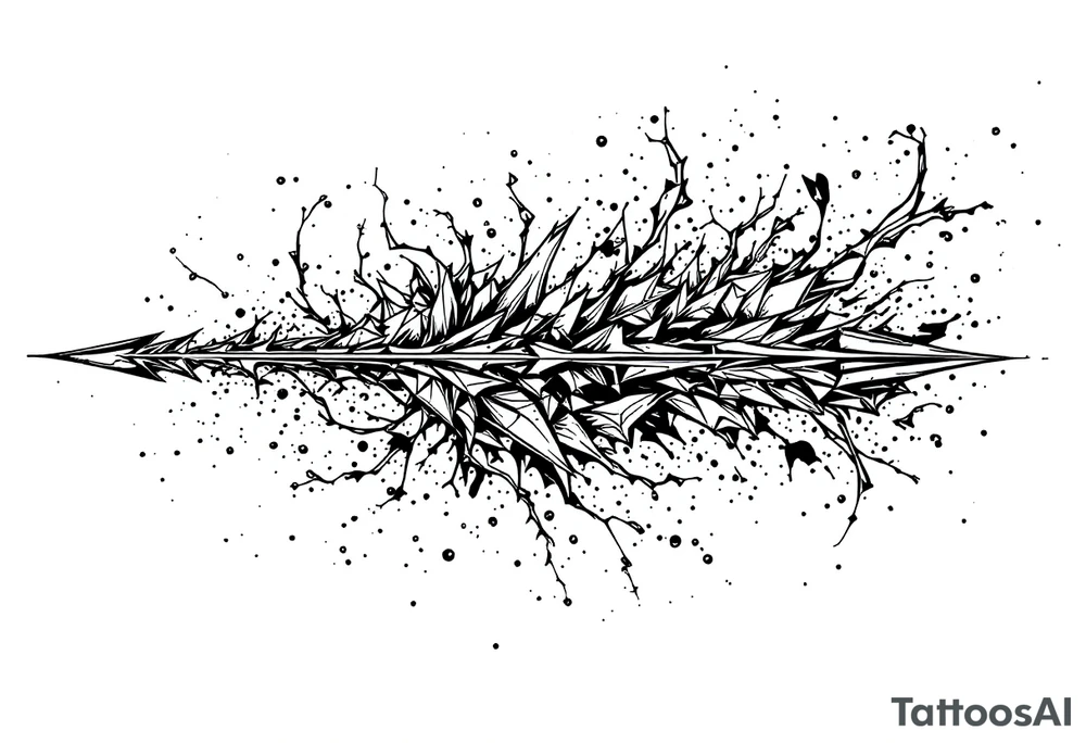 create me an arrow tattoo idea