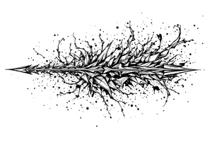 create me an arrow tattoo idea
