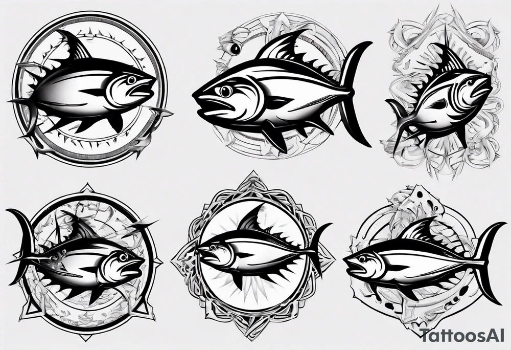 tuna tattoo idea