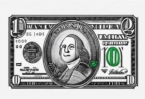 MONEY tattoo idea