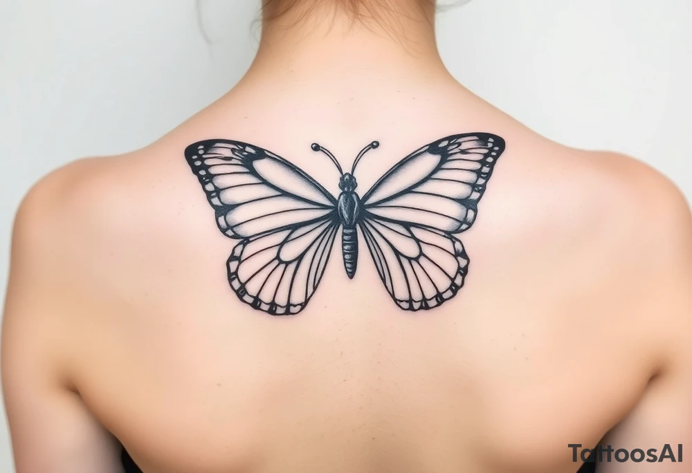 butterfly tattoo idea