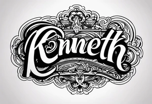 Kenneth tattoo idea