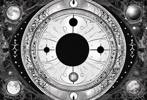 Astrology, Gemini, Natal Chart, angelic, soul mates, vision, planetary, ying yang, the moon, third eye, armband tattoo idea