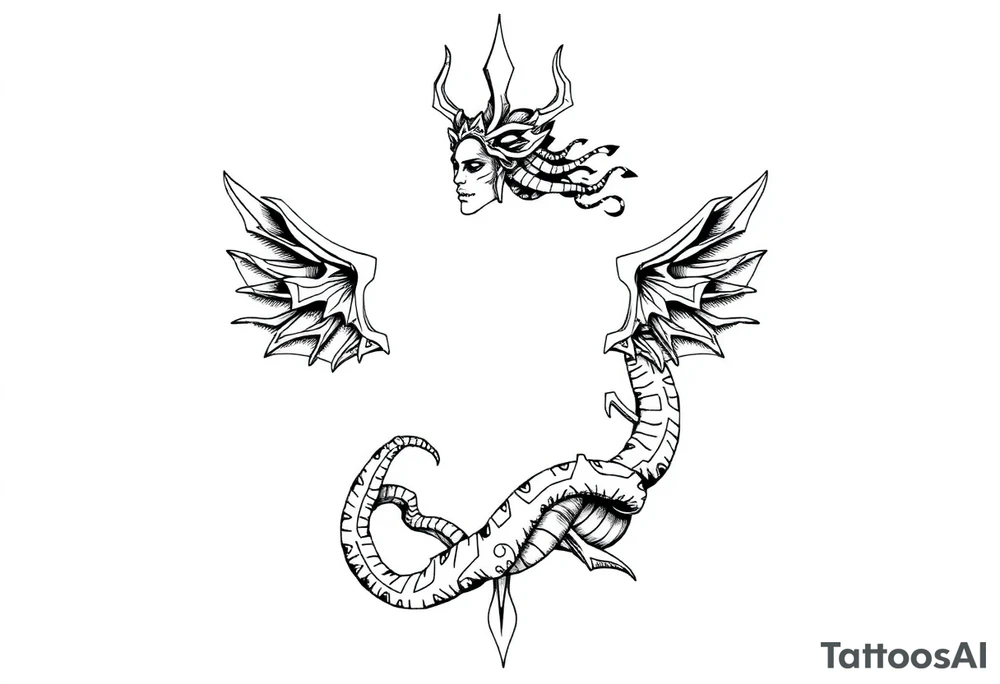 Atlantis tattoo idea