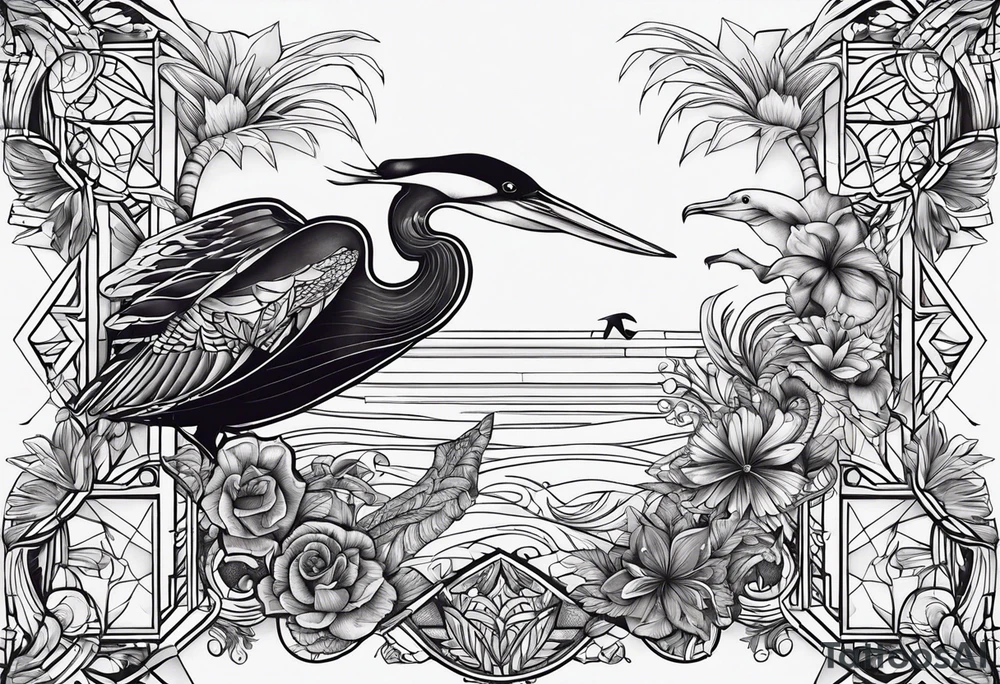 Animais marinhos tattoo idea