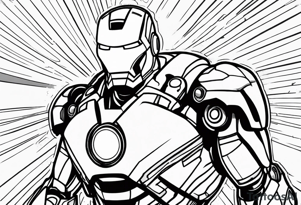 Ironman tattoo idea