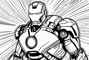 Ironman tattoo idea