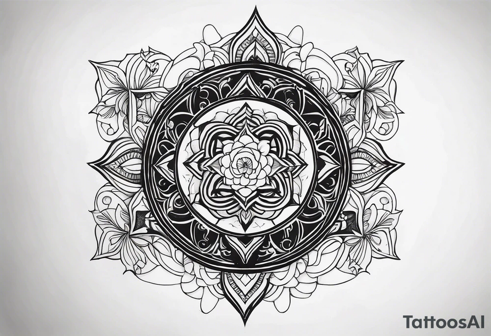 spiritual tattoo idea