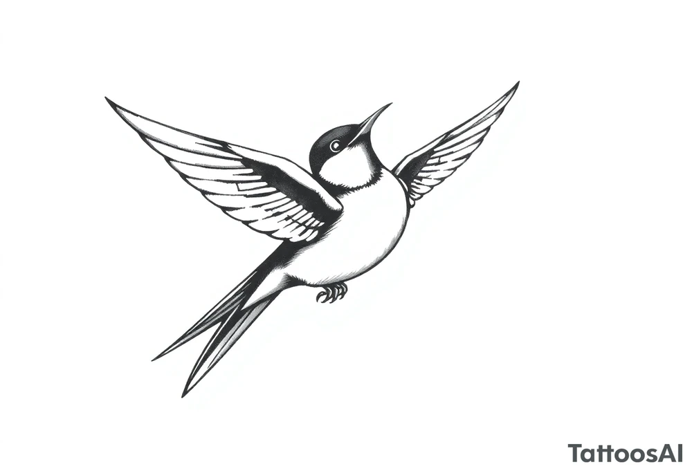 Swallow tattoo idea