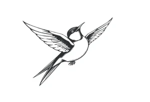 Swallow tattoo idea