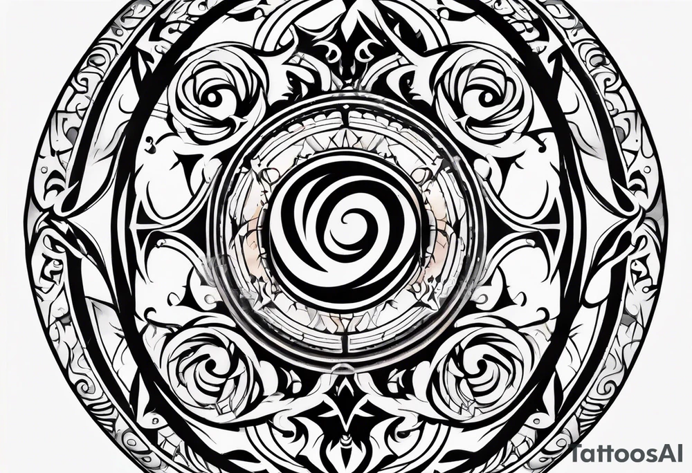 Gemini astrology symbol tattoo idea