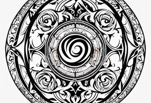 Gemini astrology symbol tattoo idea