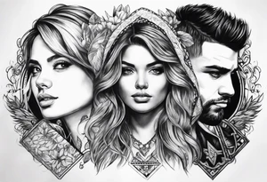Memento vivere tattoo idea