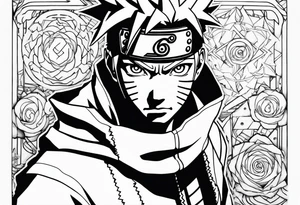 Naruto curse mark release tattoo idea