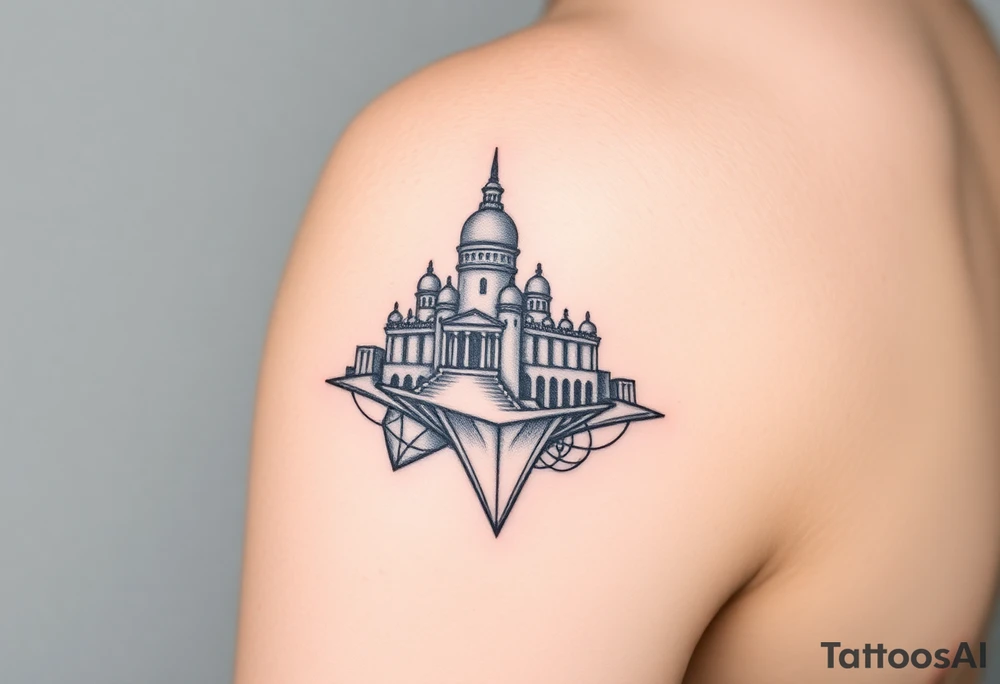 city of Atlantis
on arm tattoo idea