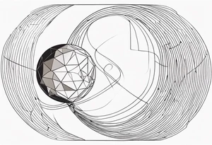 myth of Sisyphus 
 geometry tattoo idea