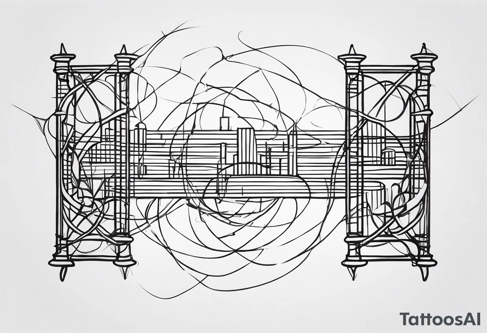 Barded wire tattoo idea
