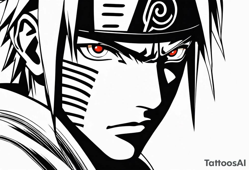 naruto curse mark tattoo idea
