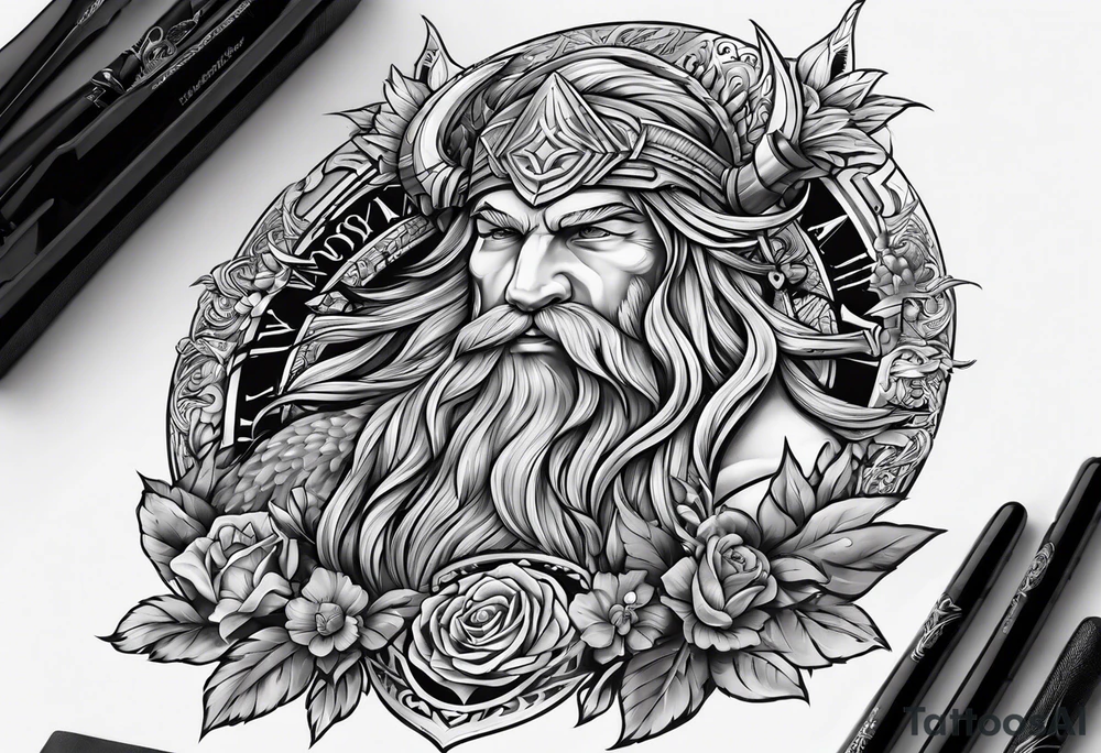 valhalla tattoo idea
