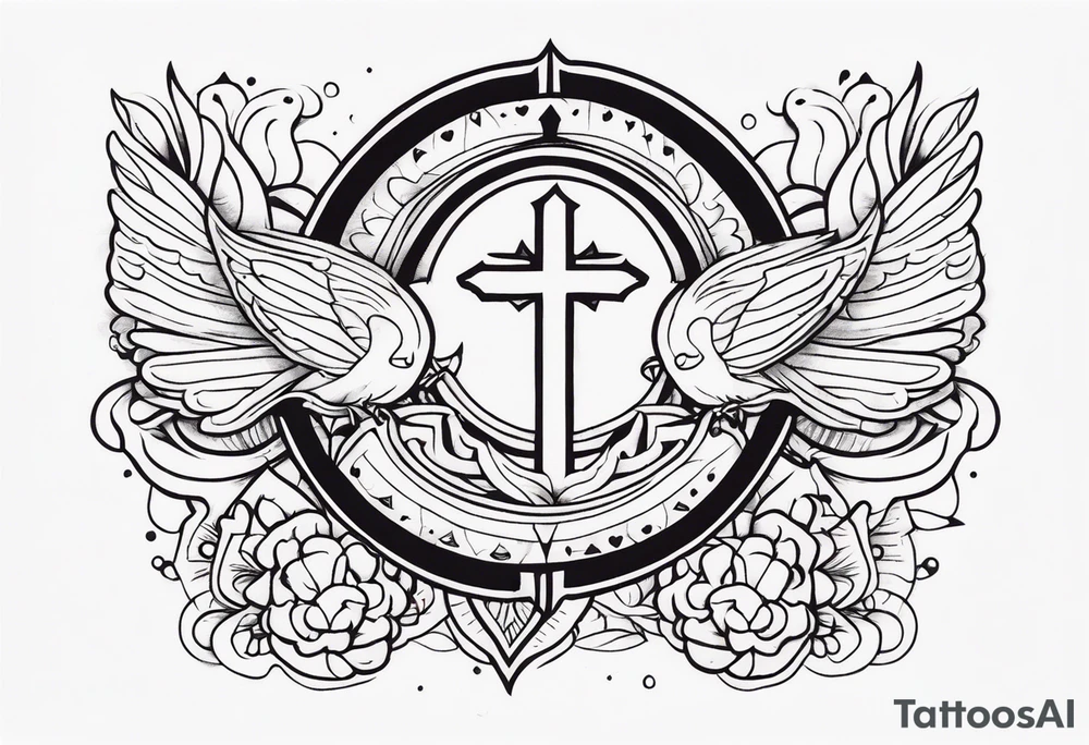 Blessed tittle tattoo idea