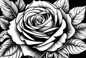 most beautiful Roses tattoo idea