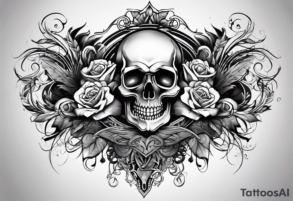 Broken tattoo idea