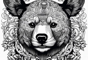 yakuza tattoo teddy bear tattoo idea