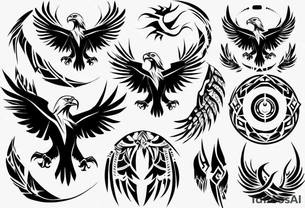 eagle tattoo idea