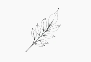 Bay leaf tattoo idea