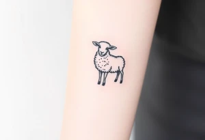 Black sheep tattoo idea