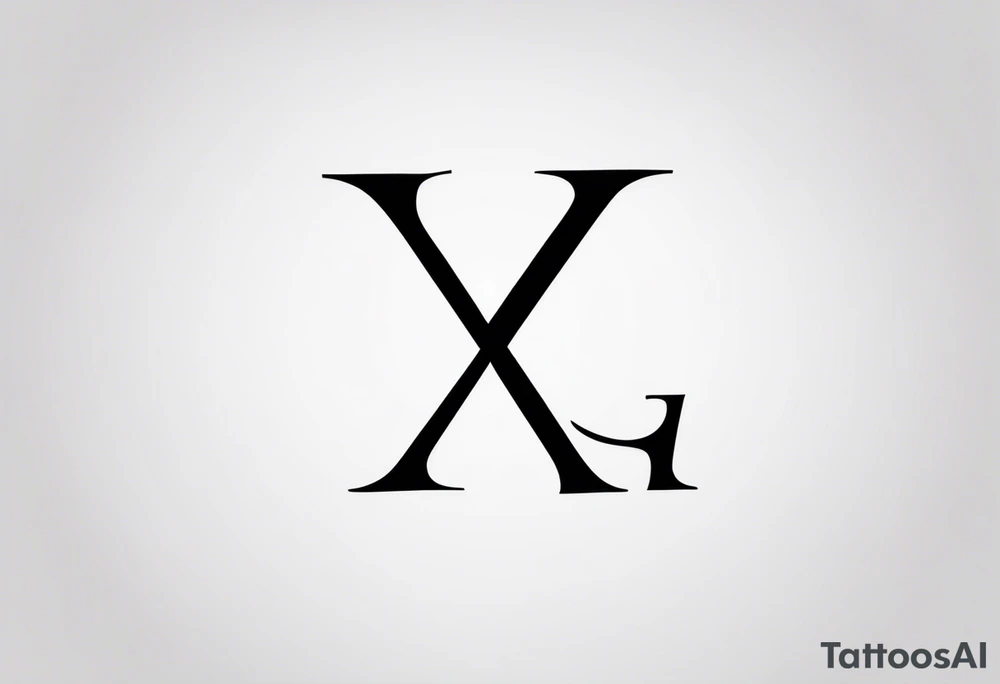 The letter “Y.” For on my bicep. I want the letter to be minimal but oldschool and powerfull tattoo idea