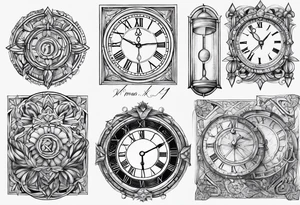 roman numerals IX-VI-LVII tattoo idea