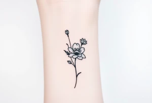 Floral urology inspired tattoo tattoo idea