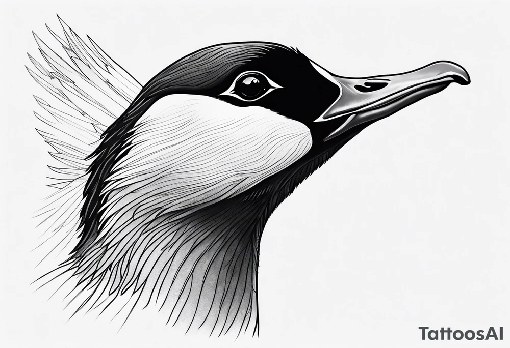 Canadian Goose for arm tatoo tattoo idea