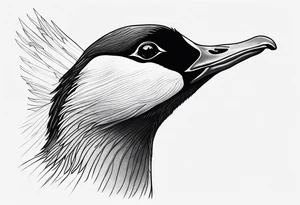 Canadian Goose for arm tatoo tattoo idea