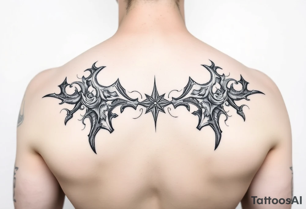 matching scars tattoo idea