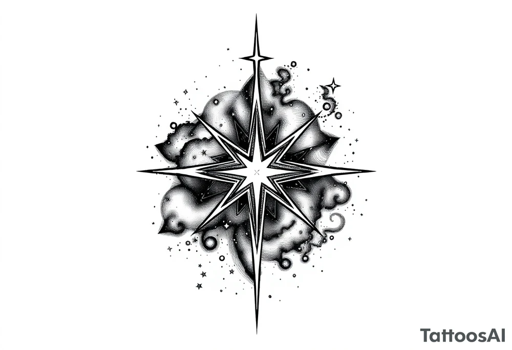 Galaxy,star,universe tattoo idea