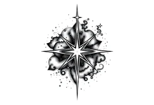 Galaxy,star,universe tattoo idea