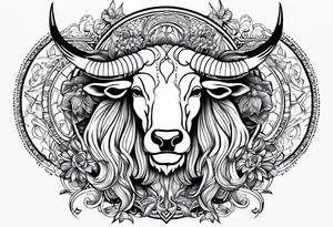 Taurus, Aquarius, Libra, half sleeve, zodiac 
symbols tattoo idea